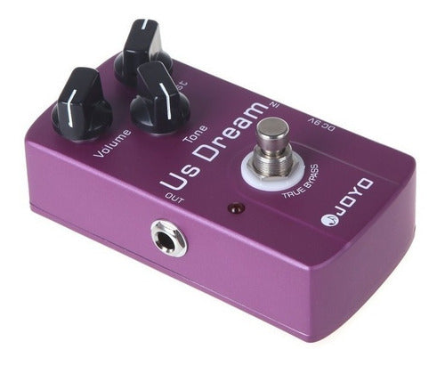 Pedal De Efecto Joyo Vintage Us Dream Jf-34 Violeta
