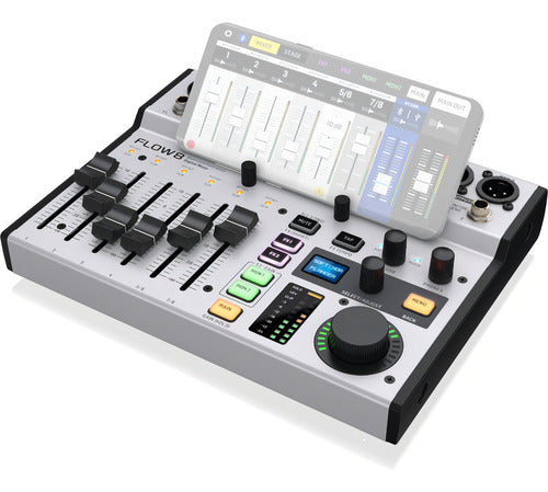 Behringer Flow 8 Mezcladora Mixer Digital 8 Canales Interfaz