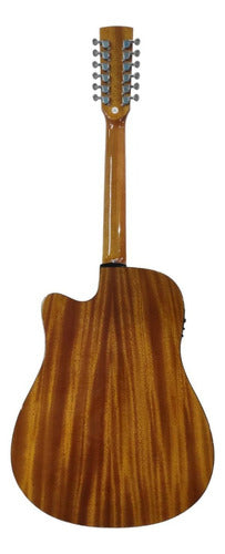 Guitarra Mccartney Docerola Cd-6012 Pastilla Fishman Color Marrón Material Del Diapasón Arce Orientación De La Mano Diestro