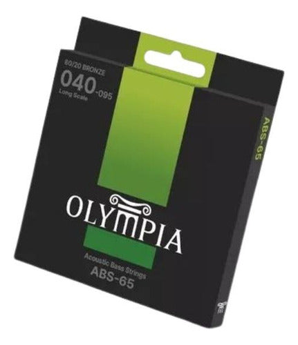 Cuerdas Para Bajo Acustico Olympia Abs-65 Bronce