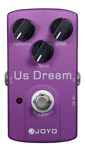 Pedal De Efecto Joyo Vintage Us Dream Jf-34 Violeta