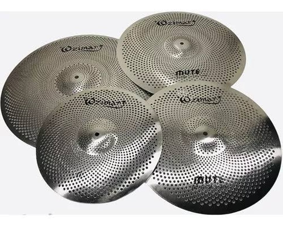 PLATILLOS MUTE OZIMAR HUI HATS-14, CRASH 16 Y 18 Y RIDE 22