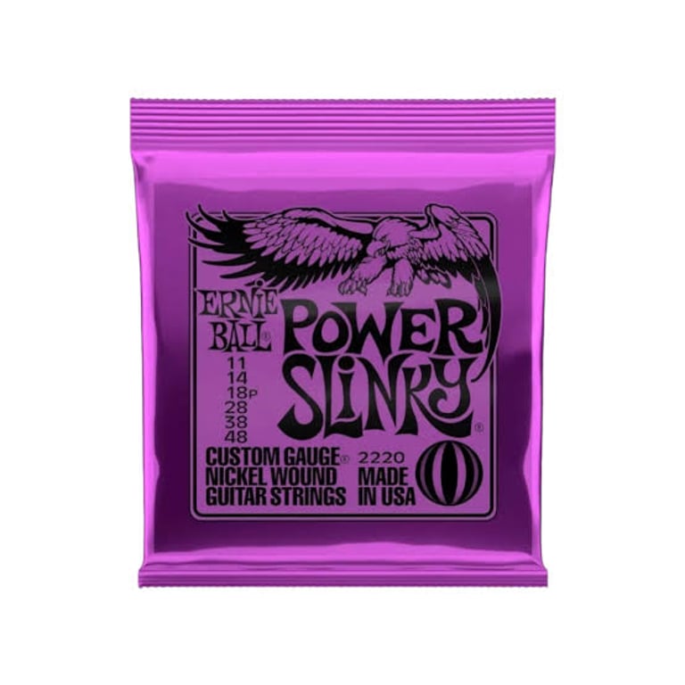 Cuerdas Ernie Ball Cal. 11-48 Power Slinky 2220