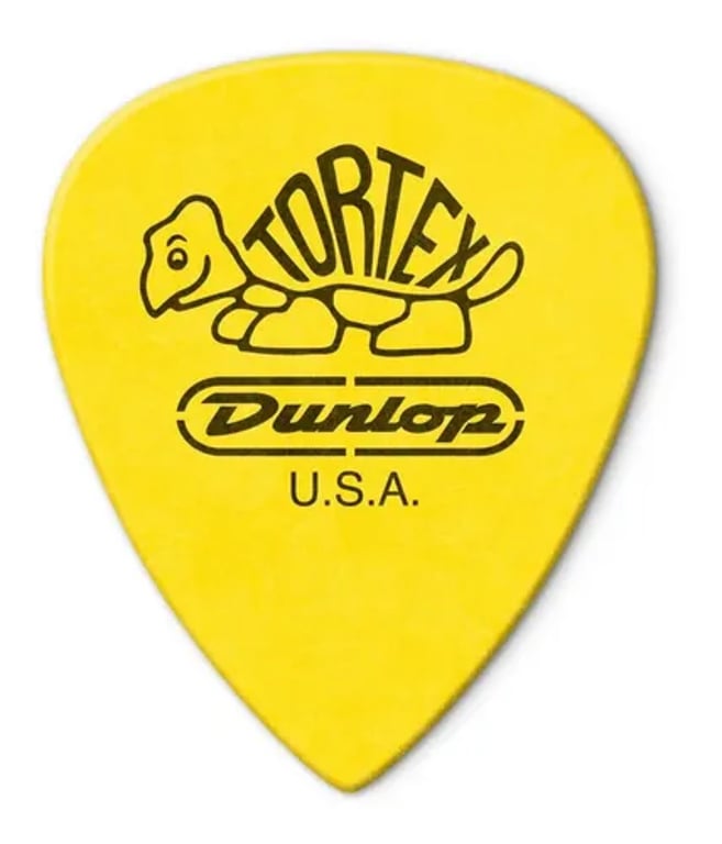 PUA DUNLOP TORTEX STANDARD 0.73 AMARILLO PIEZA
