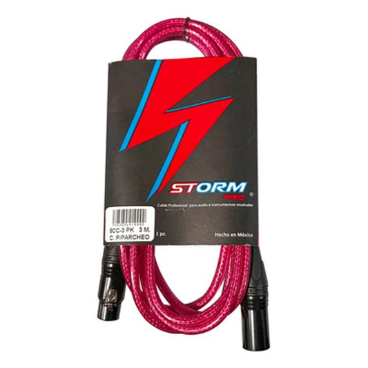 CABLE CANON A CANON 3 MTS. ROJO MATE