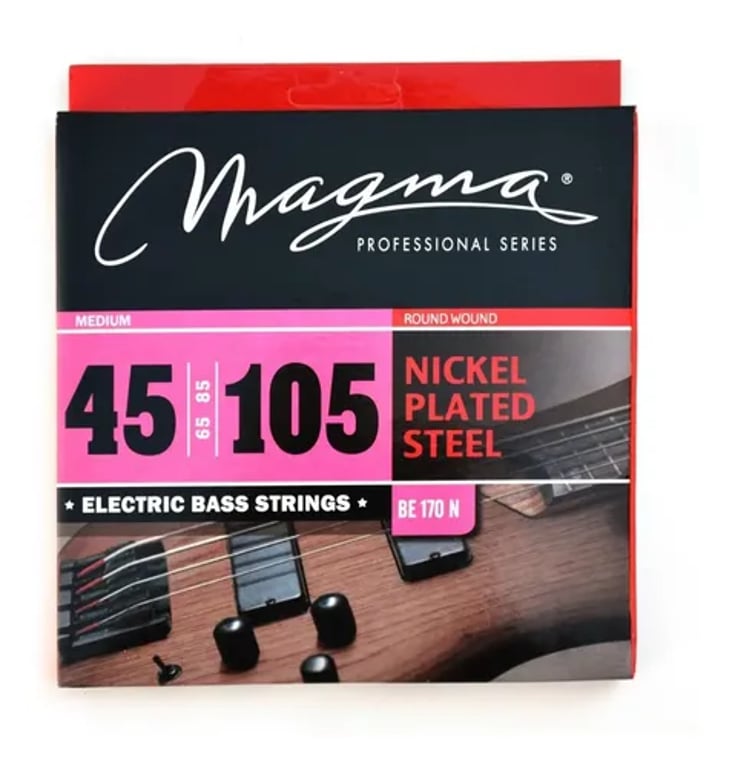 CUERDAS MAGMA BAJO ELÉCTRICO 4  45/105