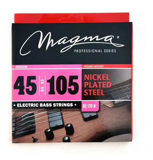 CUERDAS MAGMA BAJO ELÉCTRICO 4  45/105