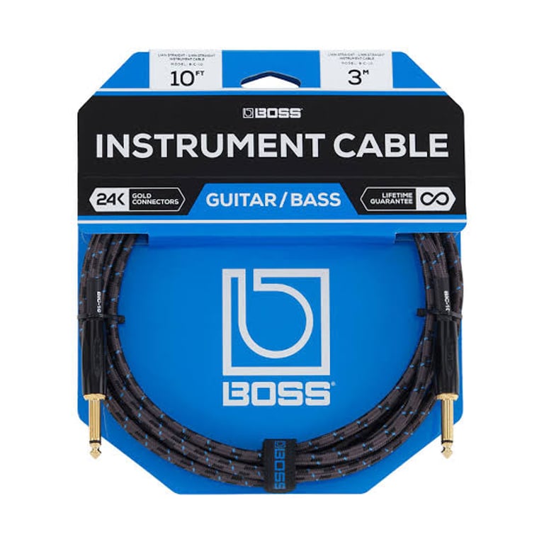 CABLE PARA GUITARRA SERIE GOLD 3 MTS