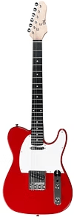 Guitarra eléctrica tipo Telecaster roja B&L ETL100