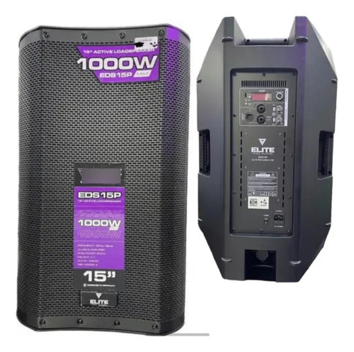 Bocina Elite Dsp 15 Potente Usb Bluetooth 15