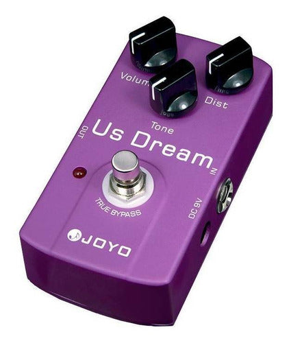 Pedal De Efecto Joyo Vintage Us Dream Jf-34 Violeta