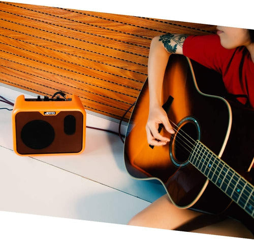 Amplificador Joyo Ma-10 Series Ma-10a Transistor Para Guitarra De 10w Color Naranja