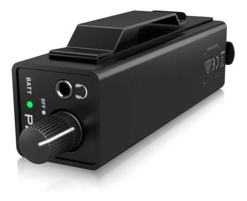 Behringer P2 Amplificador Audífonos Monitor Personal In-ear Color Negro