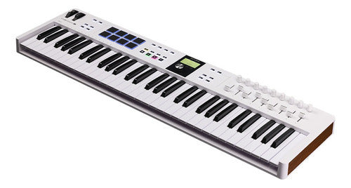 Controlador Midi Arturia Keylab Essential 61 Mk3 Blanco
