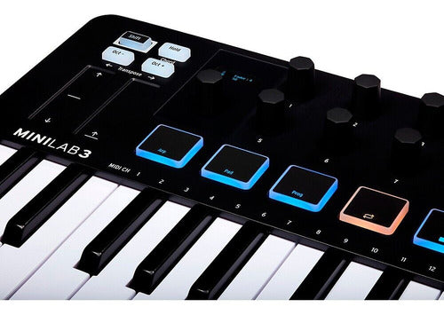 Arturia Minilab 3 Black Midi 25 Teclas Controlador