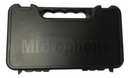 Micrófono Jzg Jzg-900pro Con Cable, Color Negro