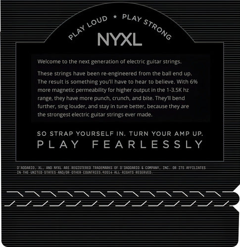 Cuerdas D'addario Nyxl 010-046 Guitarra Eléctrica 6u