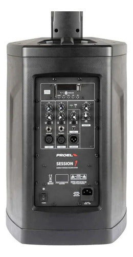 Bocina Proel Session I Portátil Con Bluetooth Negra
