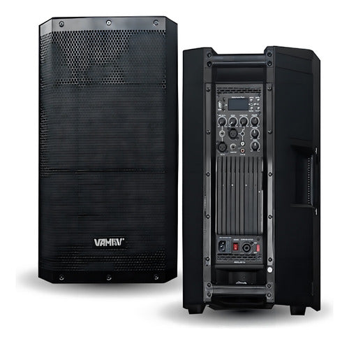 Bocina Vamav Mercury 12 Portátil Con Bluetooth Negra