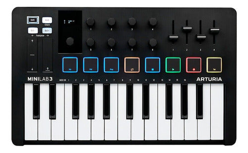 Arturia Minilab 3 Black Midi 25 Teclas Controlador
