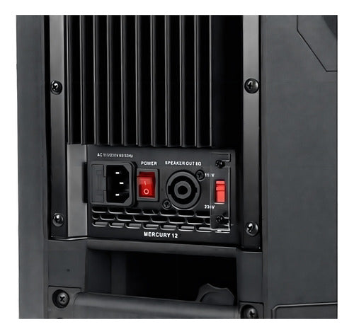 Bocina Vamav Mercury 12 Portátil Con Bluetooth Negra