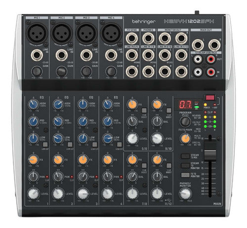 Mezcladora Behringer Xenyx 1202sfx 12 Canales