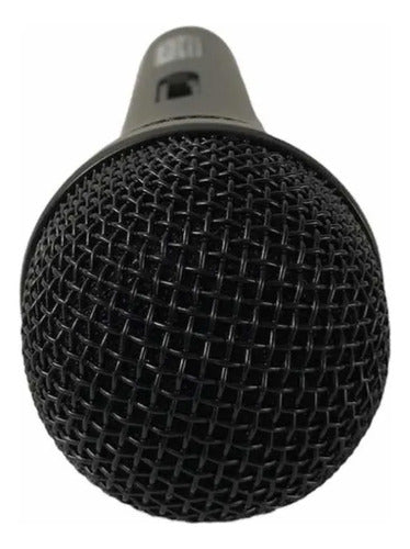 Micrófono Jzg Jzg-900pro Con Cable, Color Negro