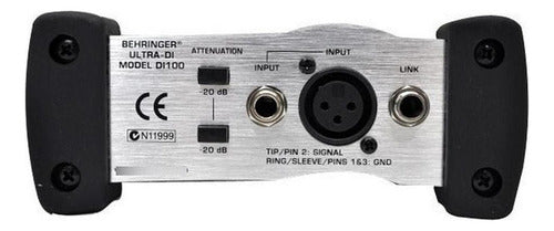 Behringer Di100 Caja Directa Activa Xlr P10 1 Canal