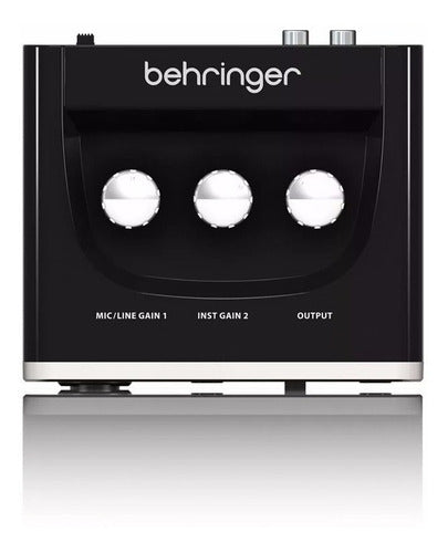 Behringer U-phoria Um-2 Interfaz De Audio Usb Envío Gratis Color Negro