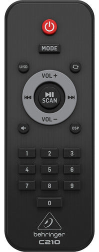 Bocina Activa Columna Behringer C210 Color Negro