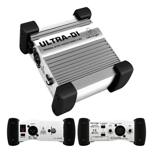 Behringer Di100 Caja Directa Activa Xlr P10 1 Canal