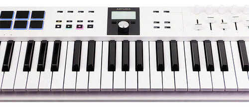 Controlador Midi Arturia Keylab Essential 61 Mk3 Blanco