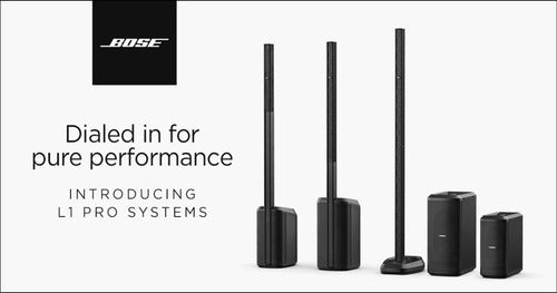 Bocina Bose L1 Pro16 Torre Portátil Negra 127v