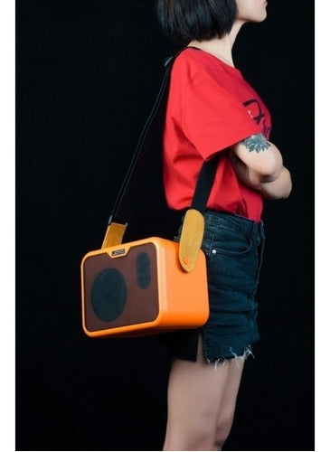 Amplificador Joyo Ma-10 Series Ma-10a Transistor Para Guitarra De 10w Color Naranja