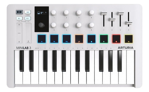 Controlador Midi Usb Arturia Minilab 3