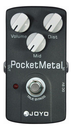 Pedal Joyo Pocket Metal Jf35 Distorsión Guitarra