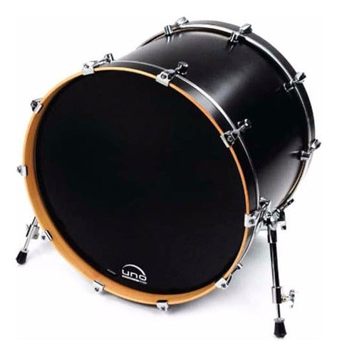 Skin De Respuesta Negro Bumbo 22 Uno De Evans Eq3 Ubd22rb