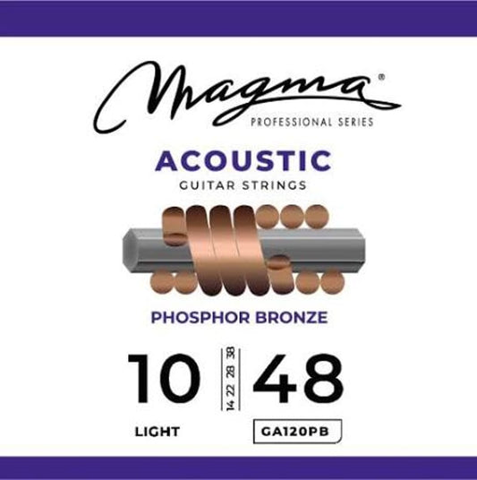 CUERDAS MAGMA ACÚSTICA 10-48