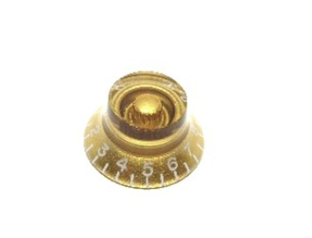 BOTóN TOP HAT TIPO LP - DORADO