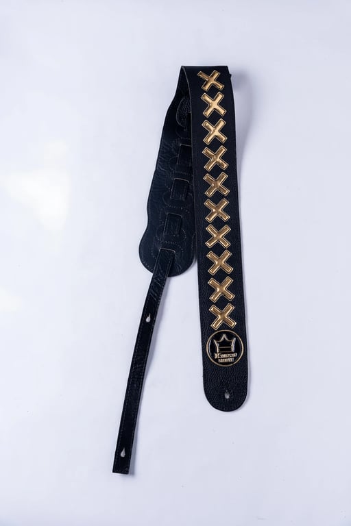 STRAP CRUCES DORADAS