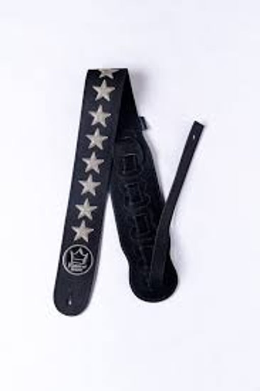 STRAP NEGRO LOGO ROJO ESTRELLAS