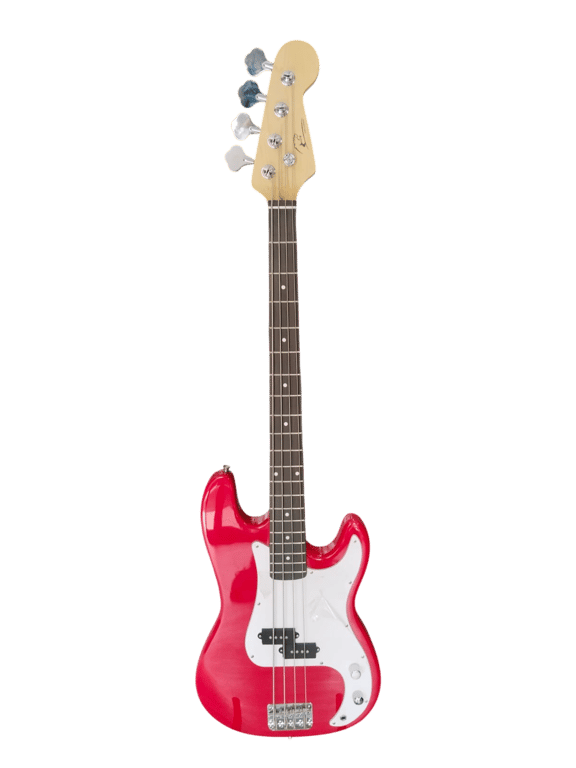 Bajo eléctrico Jaguar MEGB1 rojo