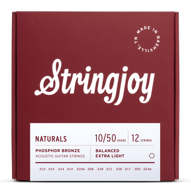 ENC. STRINGJOY P/ GUIT. EACUST 12CDAS.