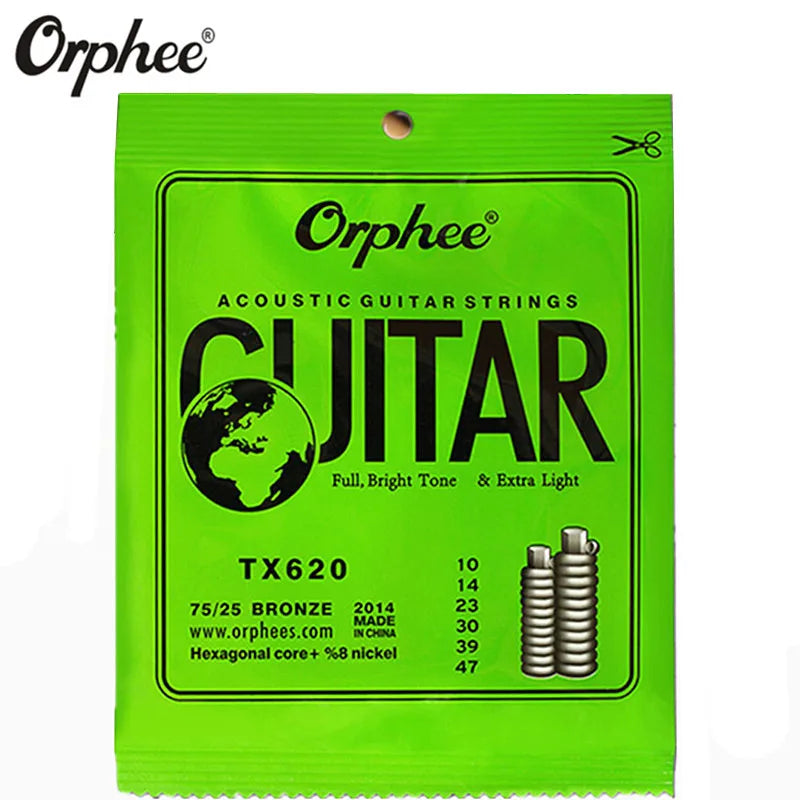 SET DE CUERDAS PARA GUITARRA ELECTROACÚSTICA 010-047