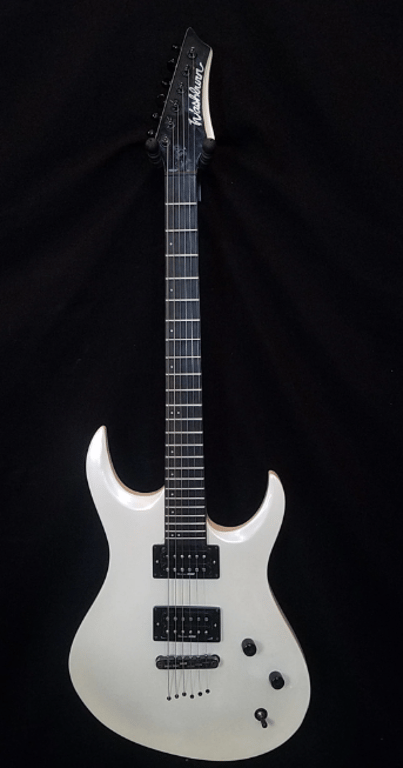 Guitarra eléctrica Washburn XM-DLX 24 Pearl White